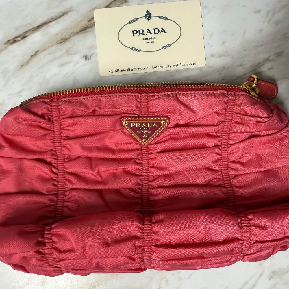 Prada Pink Make Up Bag